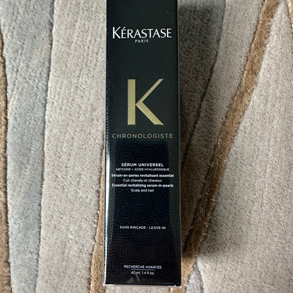 Kerastase Chronologiste Serum Universal - Black and Gold